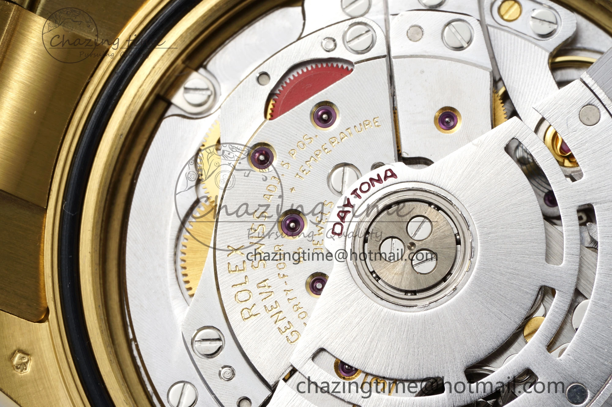 Daytona 116508 QF 1:1 Best Edition Meteorite Dial on YG Bracelet SA4130 V2