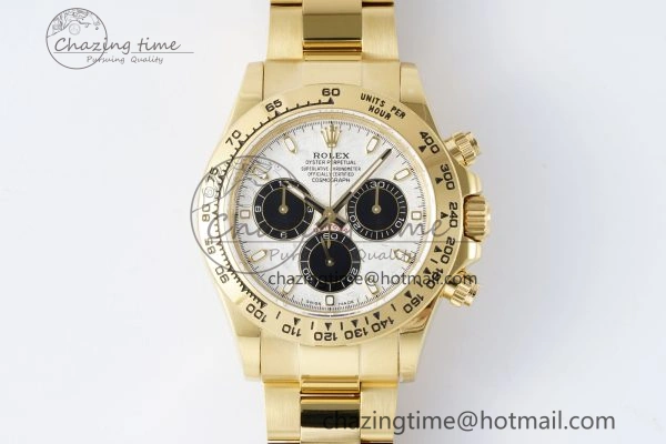 Daytona 116508 QF 1:1 Best Edition Meteorite Dial on YG Bracelet SA4130 V2