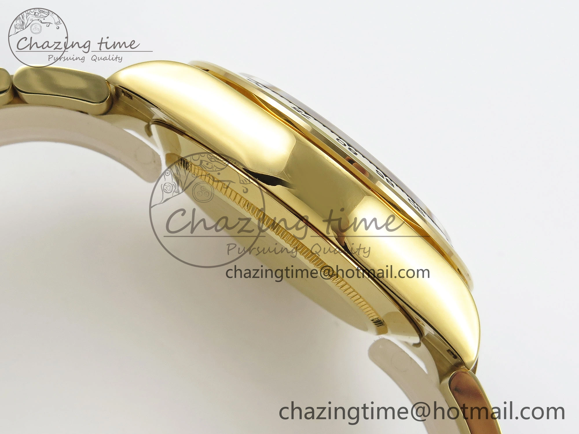 Daytona 116508 QF 1:1 Best Edition White Dial on YG Bracelet SH4130 V3 (Gain Weight)