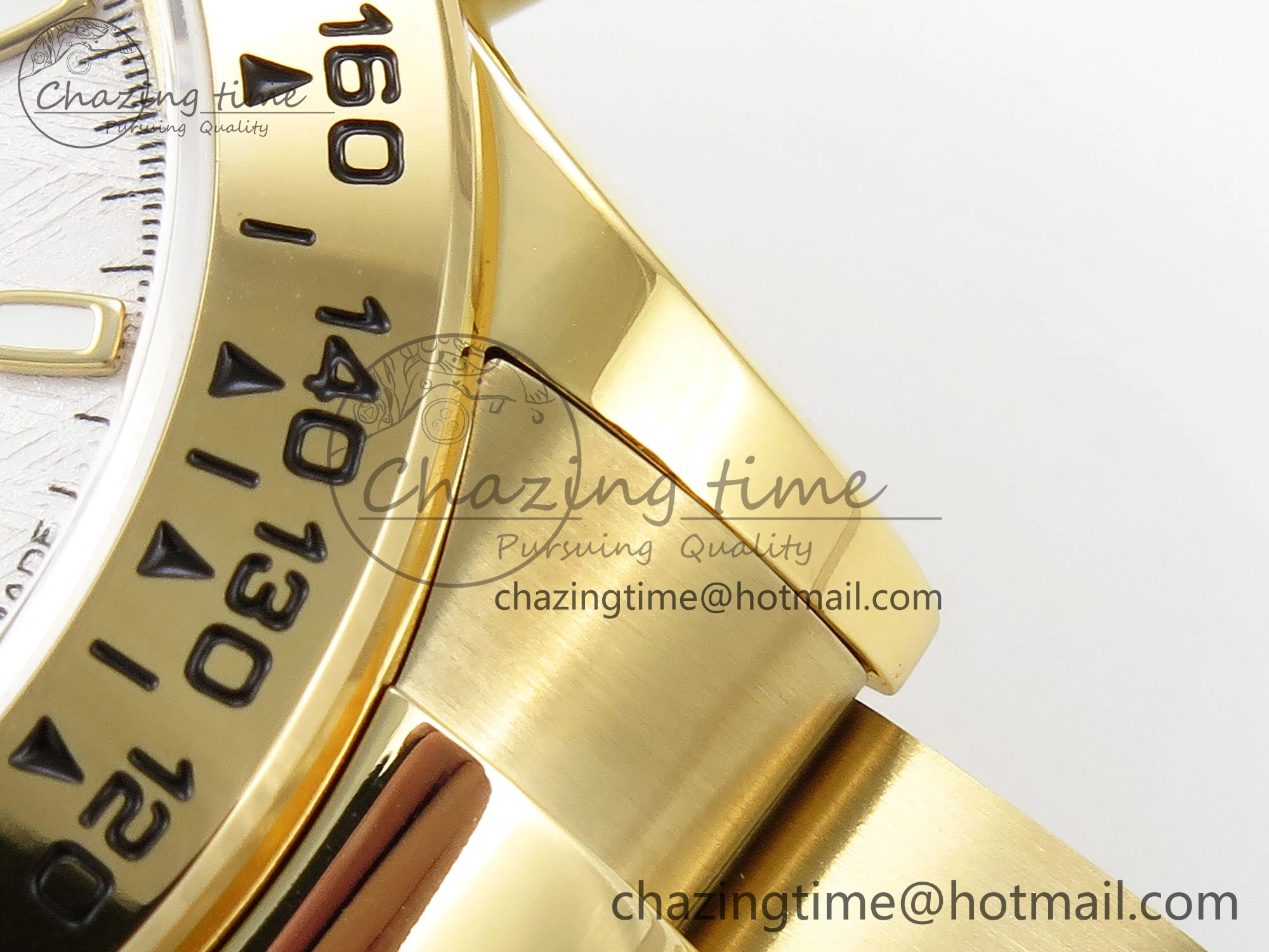 Daytona 116508 QF 1:1 Best Edition White Black Dial on YG Bracelet SH4130 V3 (Gain Weight)
