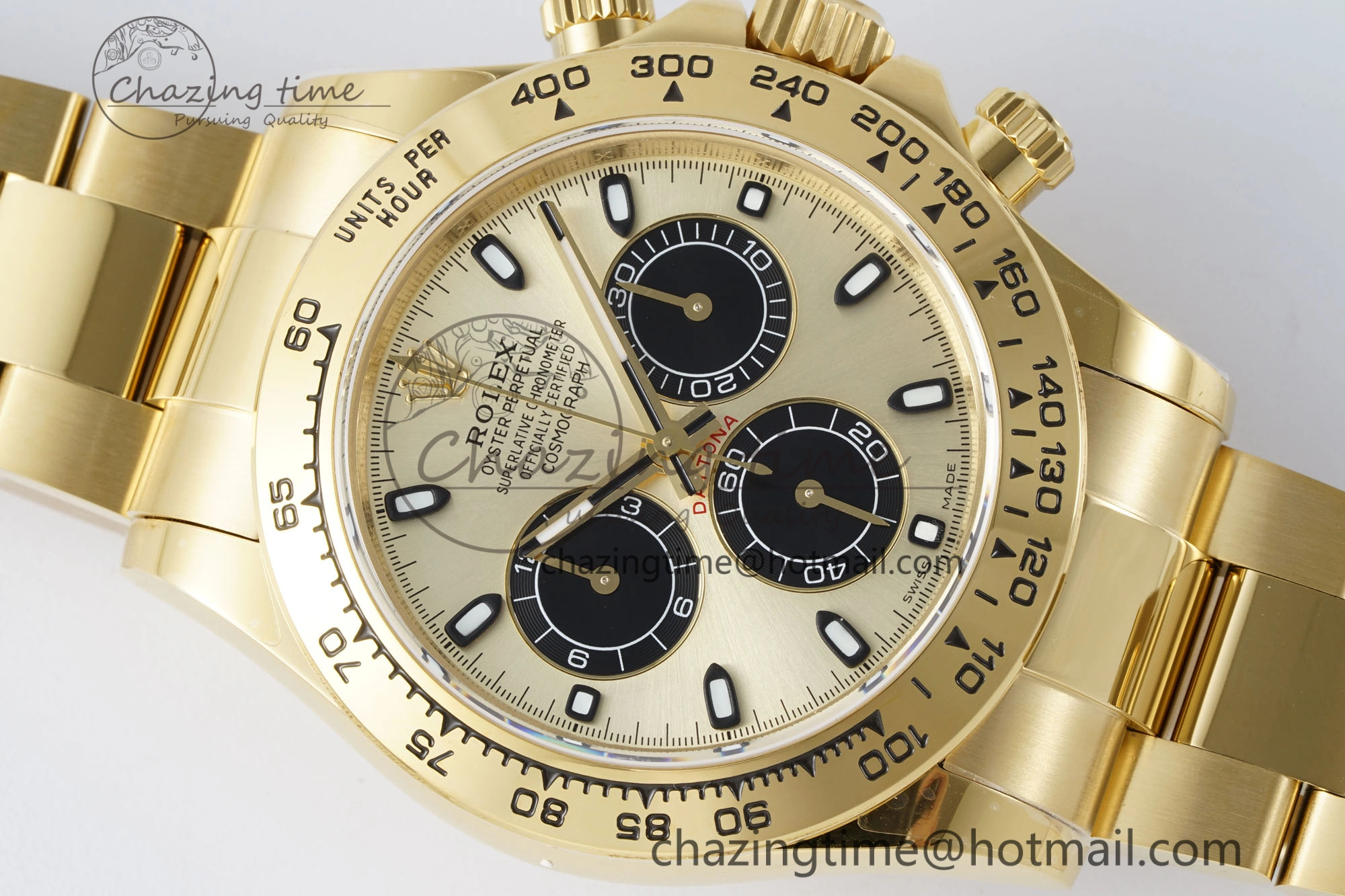 Daytona 116508 QF 1:1 Best Edition YG Dial on YG Bracelet SA4130 V2