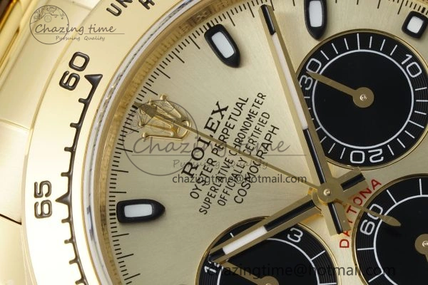 Daytona 116508 QF 1:1 Best Edition YG Dial on YG Bracelet SA4130 V2