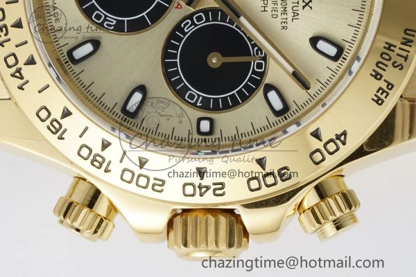 Daytona 116508 QF 1:1 Best Edition YG Dial on YG Bracelet SA4130 V2