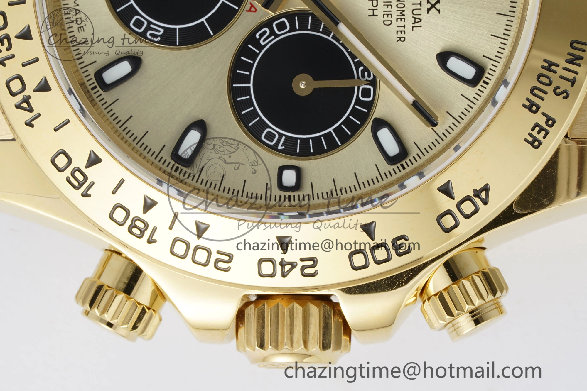 Daytona 116508 QF 1:1 Best Edition YG Dial on YG Bracelet SA4130 V2