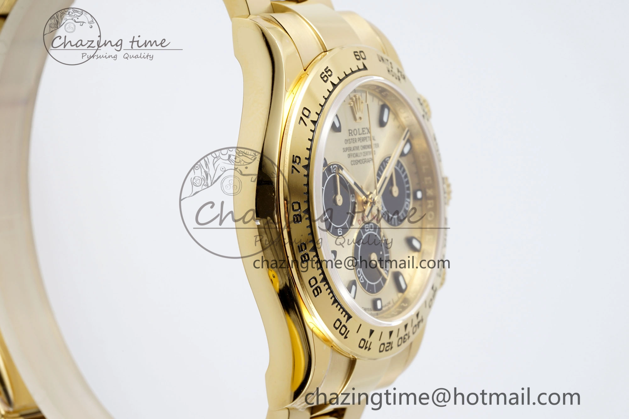 Daytona 116508 QF 1:1 Best Edition YG Dial on YG Bracelet SA4130 V2
