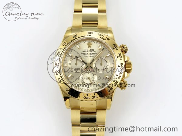 Daytona 116508 QF 1:1 Best Edition YG Dial on YG Bracelet SH4130 V3 (Gain Weight)