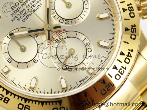 Daytona 116508 QF 1:1 Best Edition YG Dial on YG Bracelet SH4130 V3 (Gain Weight)