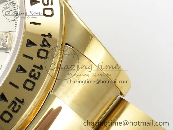 Daytona 116508 QF 1:1 Best Edition YG Diamonds Dial on YG Bracelet SH4130 V3 (Gain Weight)