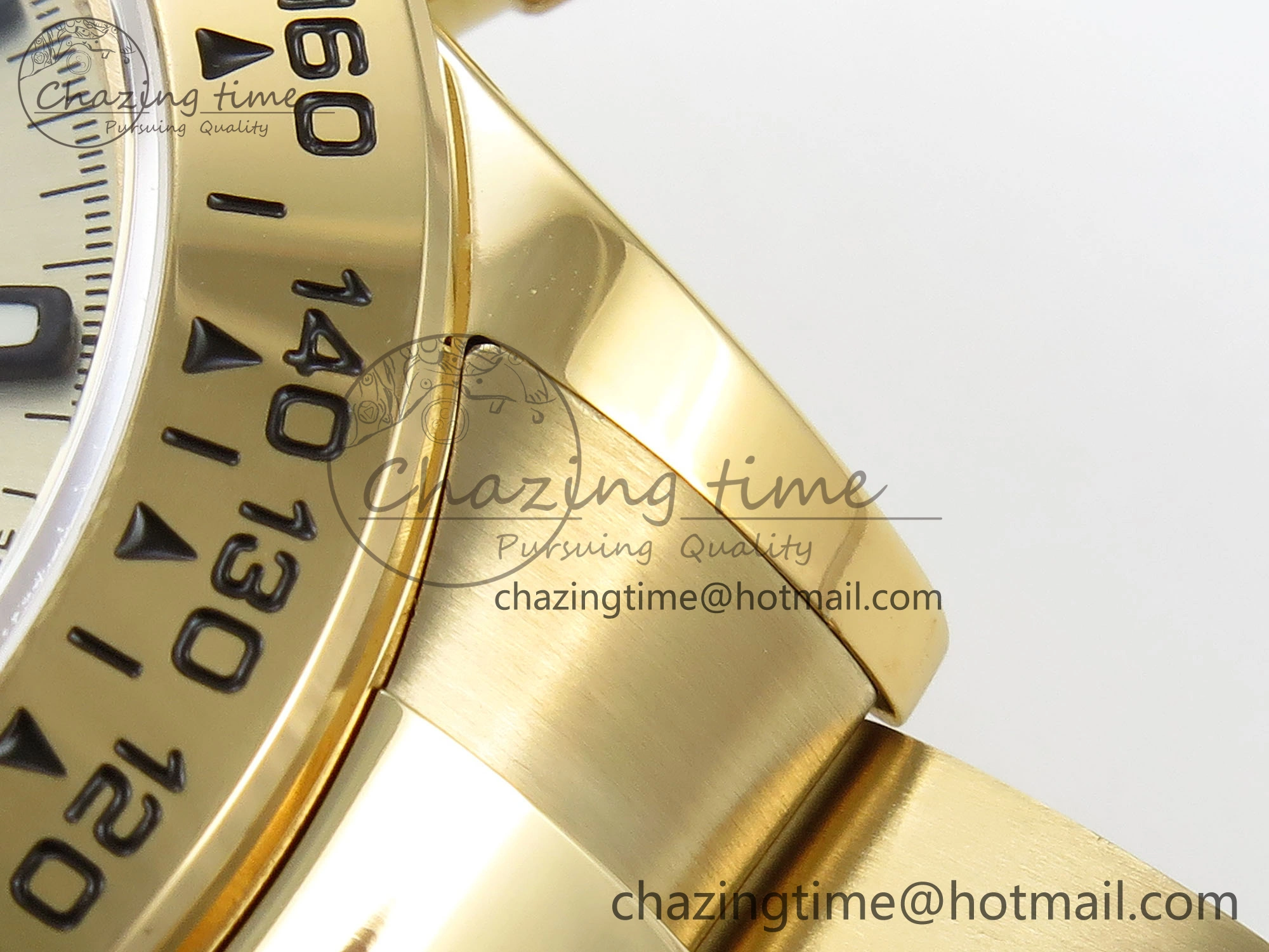 Daytona 116508 QF 1:1 Best Edition YG Black Dial on YG Bracelet SH4130 V3 (Gain Weight)
