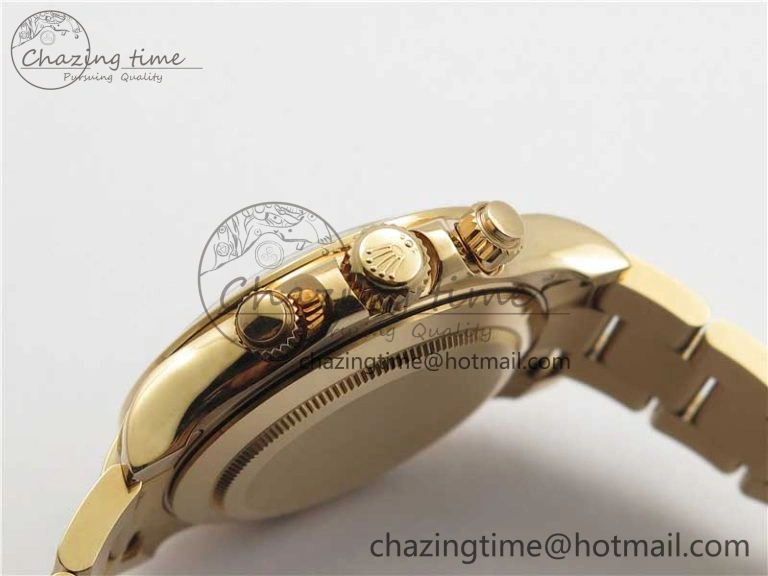 Daytona 116508 RG Noob 1:1 Best Edition 904L SS Case and Bracelet RG Dial Numbers SA4130