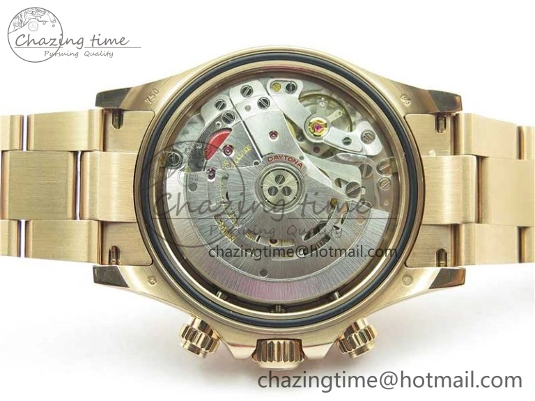 Daytona 116508 RG Noob 1:1 Best Edition 904L SS Case and Bracelet RG Dial Numbers SA4130