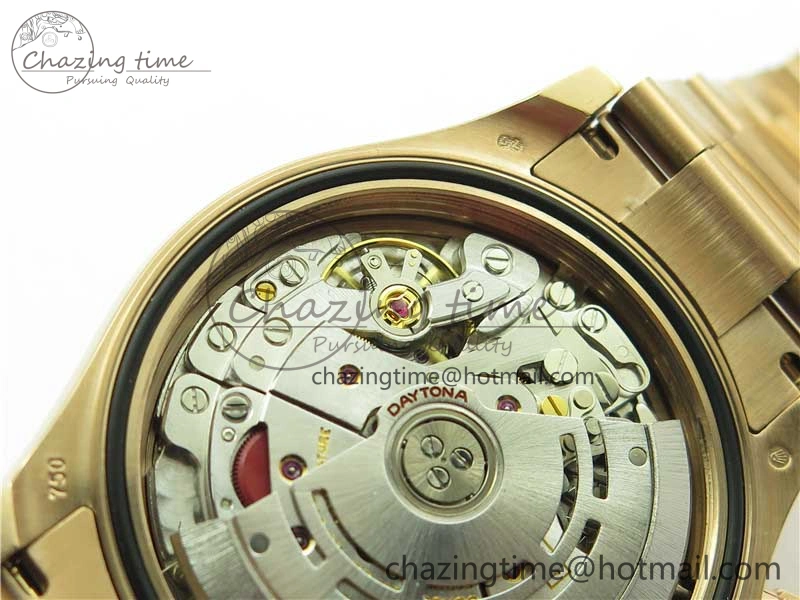 Daytona 116508 RG Noob 1:1 Best Edition 904L SS Case and Bracelet RG Dial Numbers SA4130