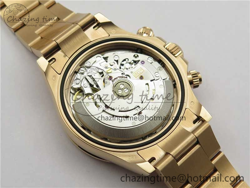 Daytona 116508 RG Noob 1:1 Best Edition 904L SS Case and Bracelet RG Dial Numbers SA4130