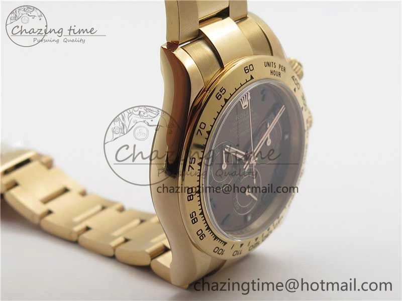 Daytona 116508 RG Noob 1:1 Best Edition 904L SS Case and Bracelet RG Dial Numbers SA4130