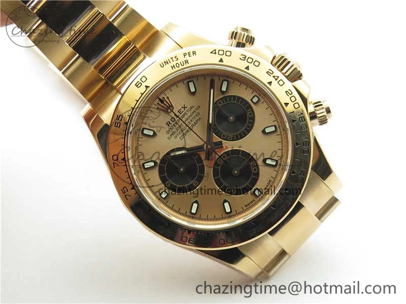 Daytona 116508 RG Noob 1:1 Best Edition 904L SS Case and Bracelet RG Dial SA4130
