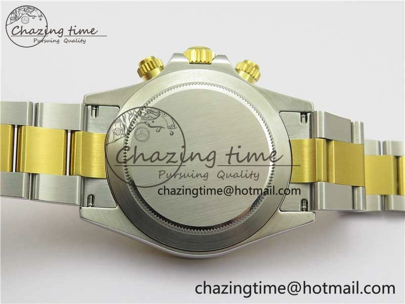 Daytona 116508 SS YG Noob 1:1 Best Edition 904L SS YG Case and Bracelet YG Crystal Dial SA4130