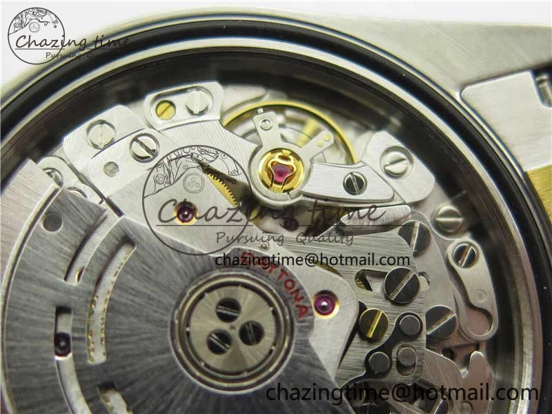 Daytona 116508 SS YG Noob 1:1 Best Edition 904L SS YG Case and Bracelet YG Crystal Dial SA4130