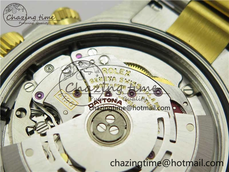 Daytona 116508 SS YG Noob 1:1 Best Edition 904L SS YG Case and Bracelet YG Crystal Dial SA4130