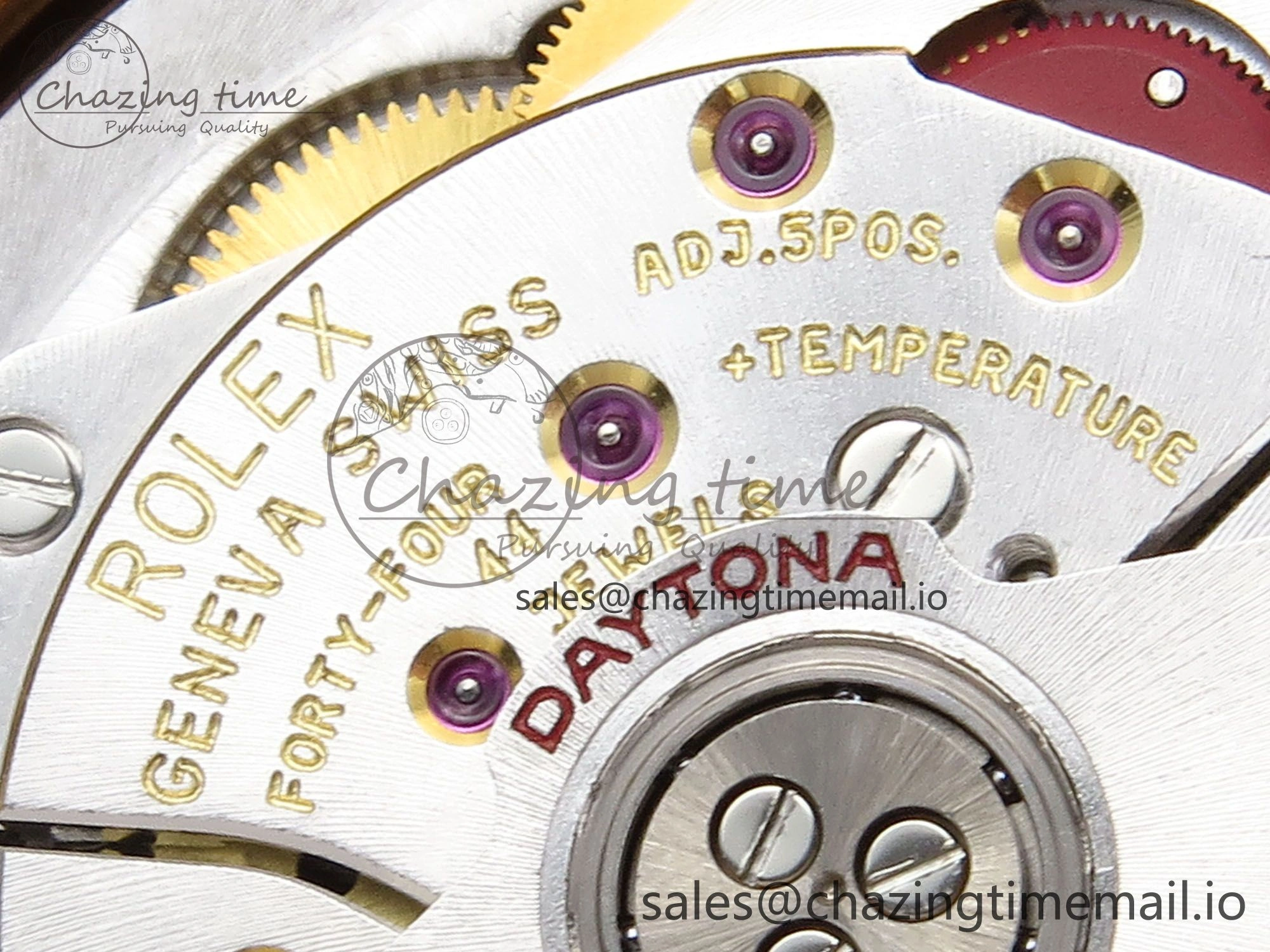 Daytona 116508 VSF 1:1 Best Edition Green Dial Steel 904L on YG Bracelet DD4130