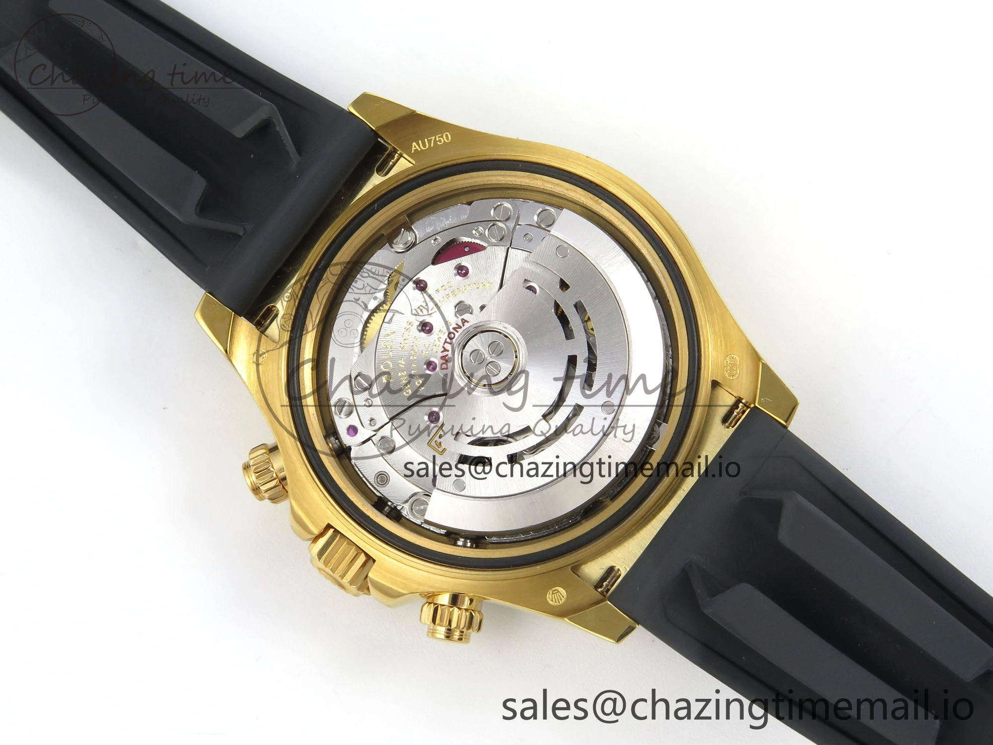 Daytona 116508 YG 3CF 1:1 Best Edition Black Bezel Meteorite Dial on Oysterflex Strap SH4130 V2(Mod Version)