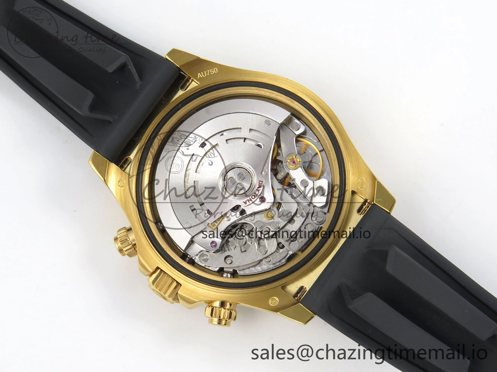 Daytona 116508 YG 3CF 1:1 Best Edition Black Bezel Meteorite Dial on Oysterflex Strap SH4130 V2(Mod Version)