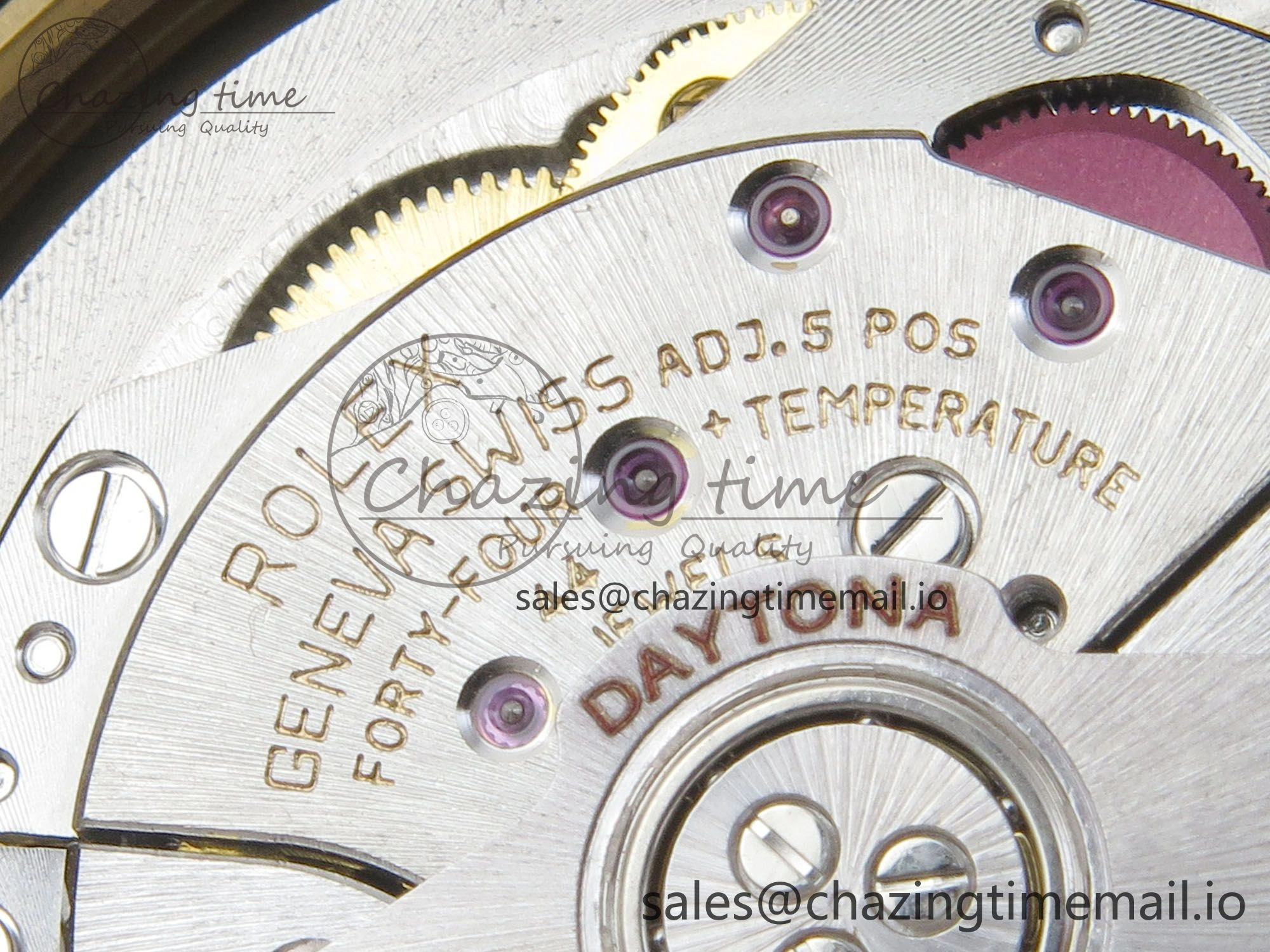 Daytona 116508 YG 3CF 1:1 Best Edition YG Bezel Green Dial on YG Bracelet SH4130 V2(Mod Version)