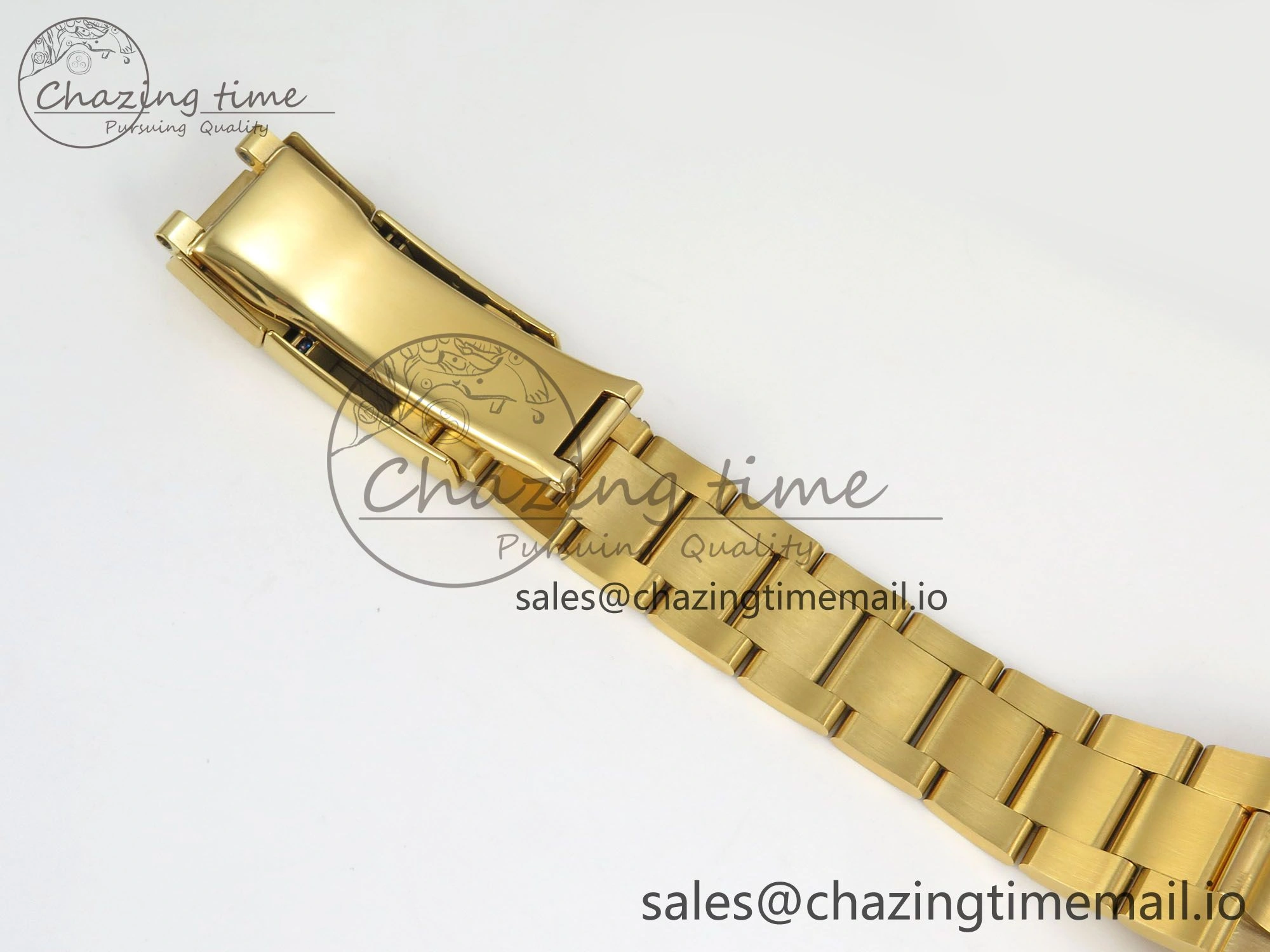 Daytona 116508 YG 3CF 1:1 Best Edition YG Bezel Green Dial on YG Bracelet SH4130 V2(Mod Version)