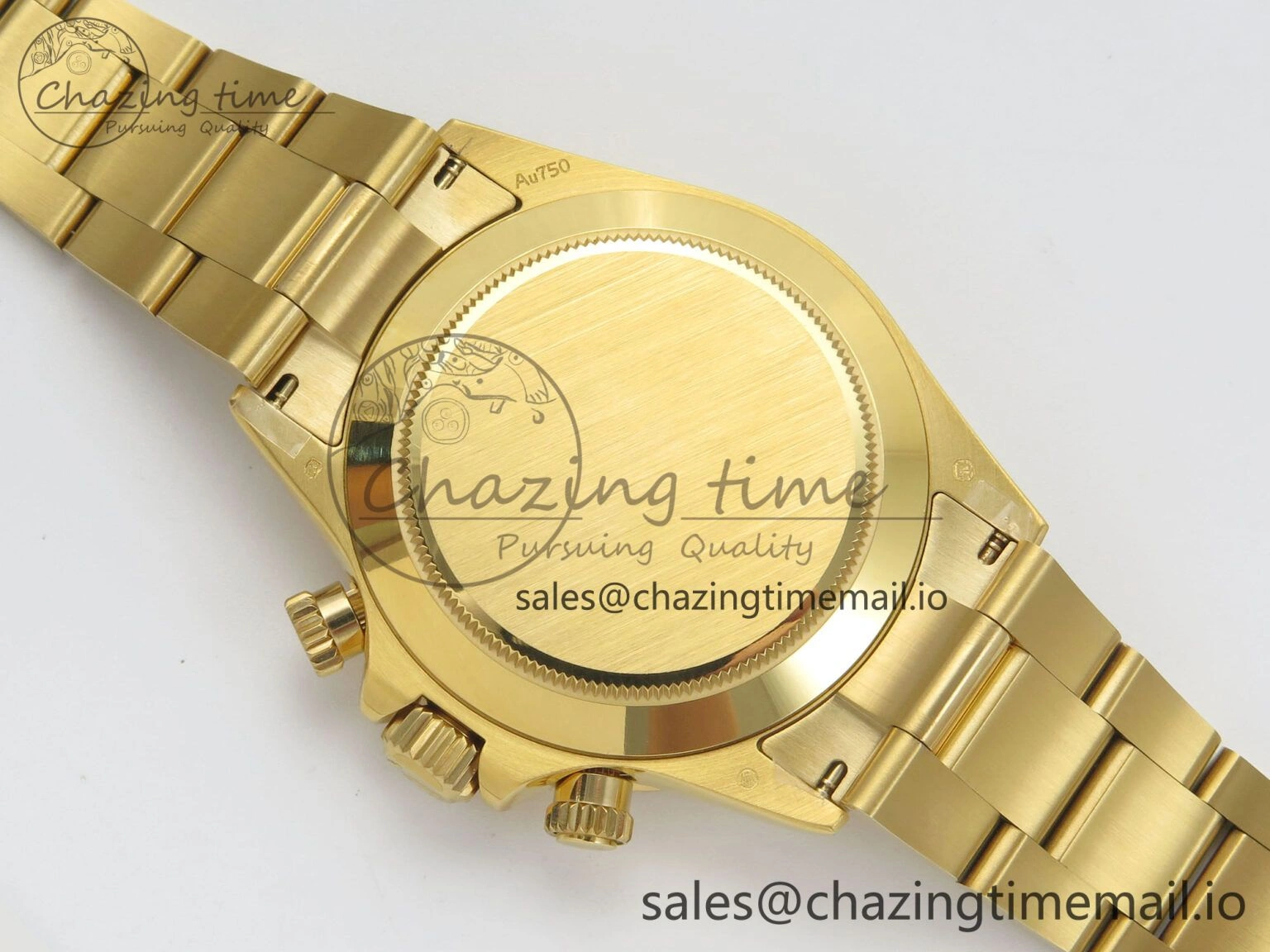 Daytona 116508 YG 3CF 1:1 Best Edition YG Bezel Meteorite Dial on YG Bracelet SH4130 V2(Mod Version)
