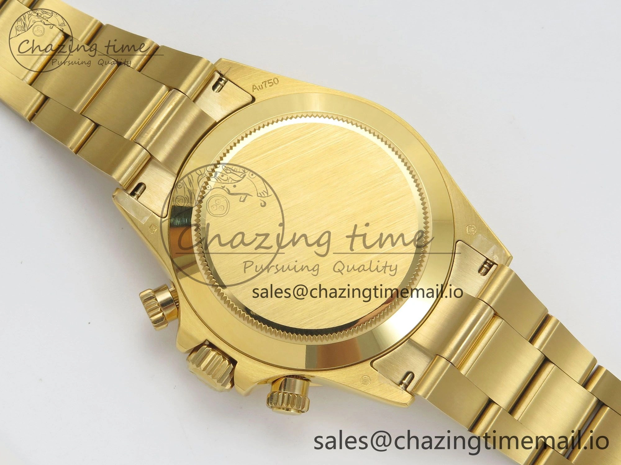 Daytona 116508 YG 3CF 1:1 Best Edition YG Bezel Meteorite Dial on YG Bracelet SH4130 V2(Mod Version)