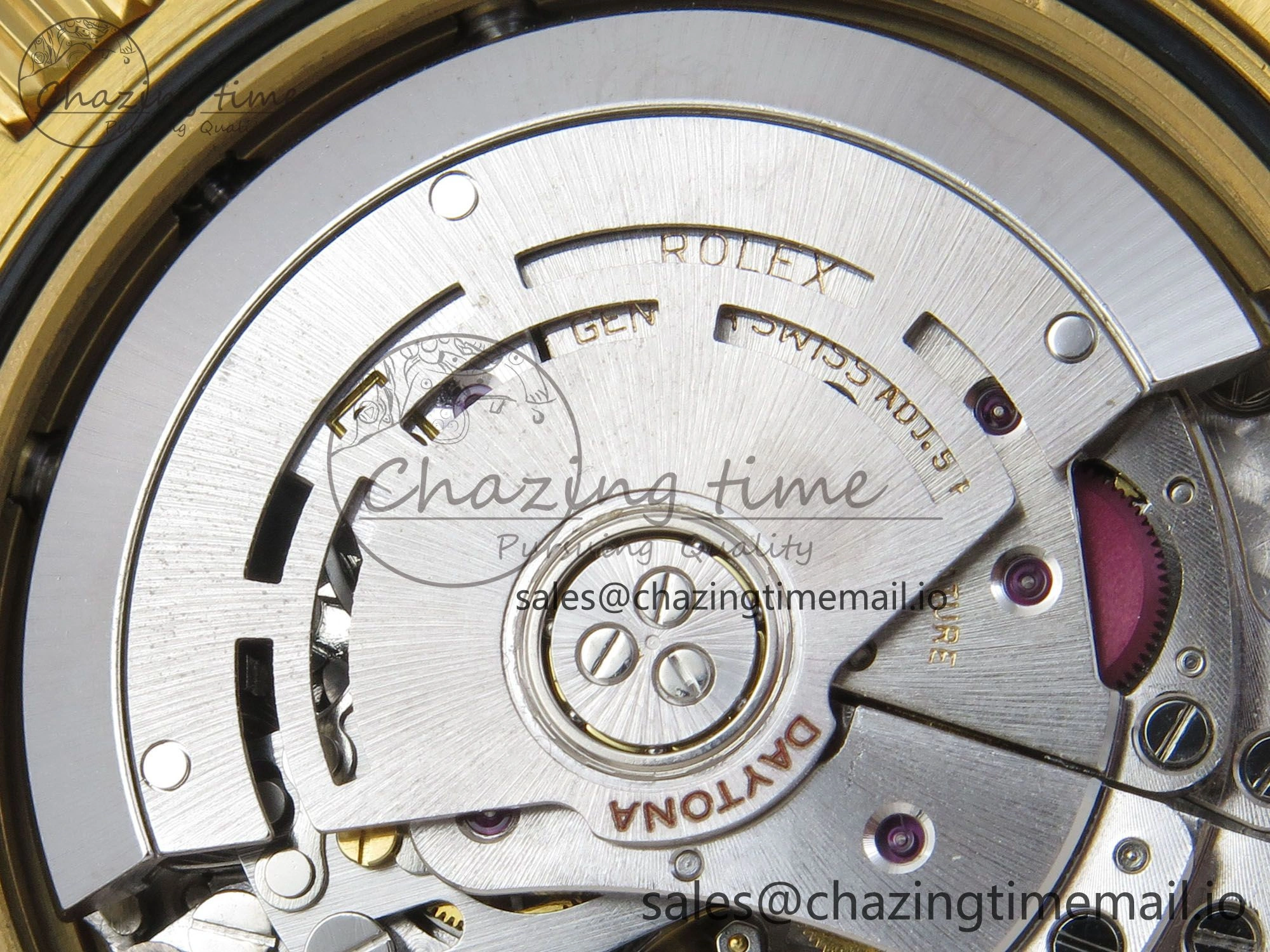 Daytona 116508 YG 3CF 1:1 Best Edition YG Bezel Meteorite Dial on YG Bracelet SH4130 V2(Mod Version)