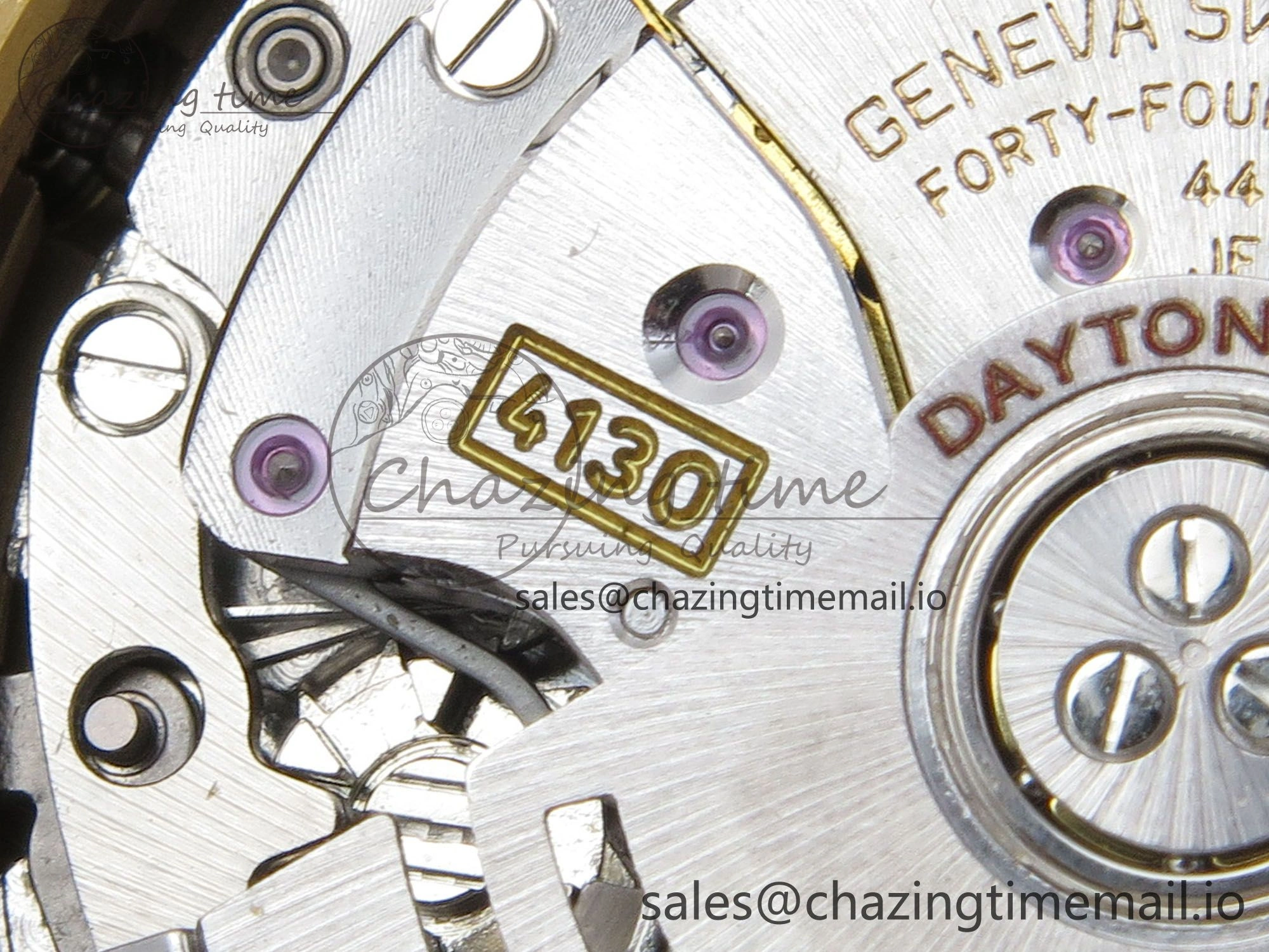 Daytona 116508 YG 3CF 1:1 Best Edition YG Bezel Meteorite Dial on YG Bracelet SH4130 V2(Mod Version)
