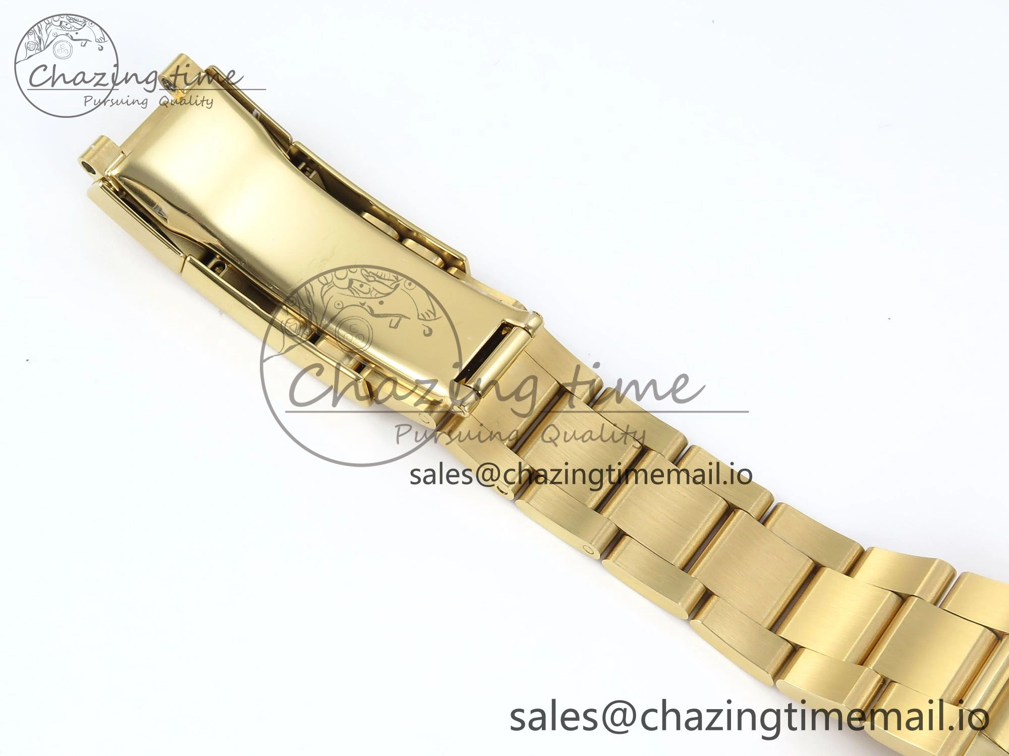 Daytona 116508 YG EWEF 1:1 Best Edition 904L Steel YG Bezel Green Dial on YG Bracelet SH4131