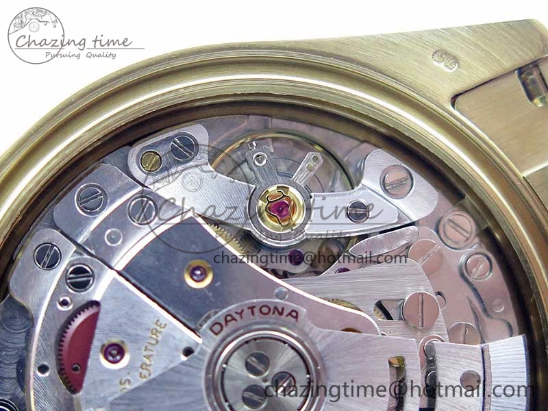Daytona 116508 YG Noob 1:1 Best Edition 904L SS Case and Bracelet Black Dial SA4130 V3