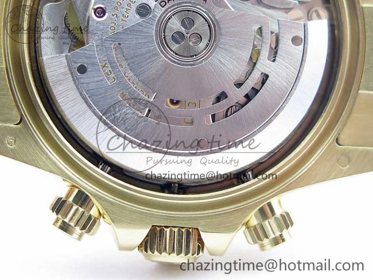 Daytona 116508 YG Noob 1:1 Best Edition 904L SS Case and Bracelet Black Dial SA4130 V3