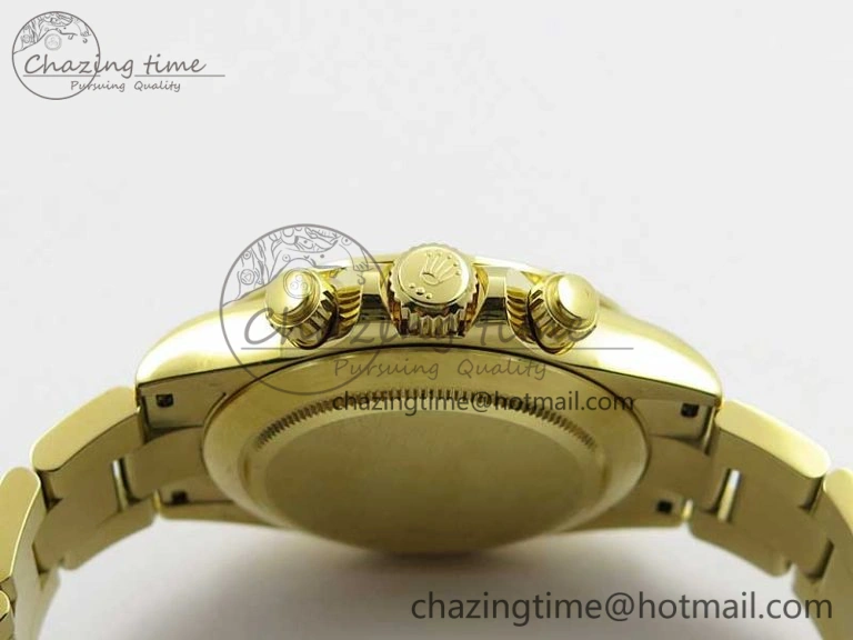 Daytona 116508 YG Noob 1:1 Best Edition 904L SS Case and Bracelet Black Dial SA4130 V3