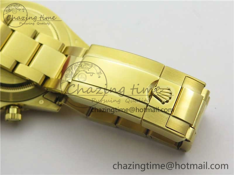 Daytona 116508 YG Noob 1:1 Best Edition 904L SS Case and Bracelet Yellow Gold Dial SA4130 V3