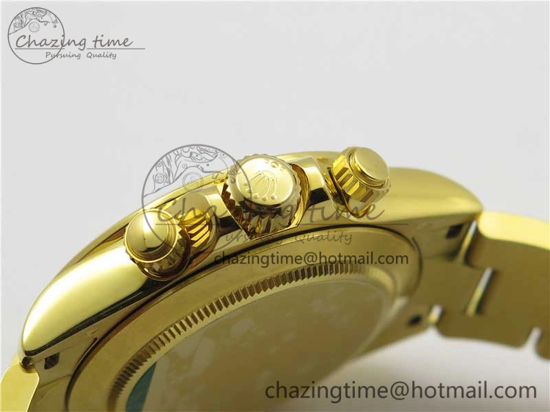 Daytona 116508 YG Noob 1:1 Best Edition 904L YG Case and Bracelet White Dial SA4130 V3