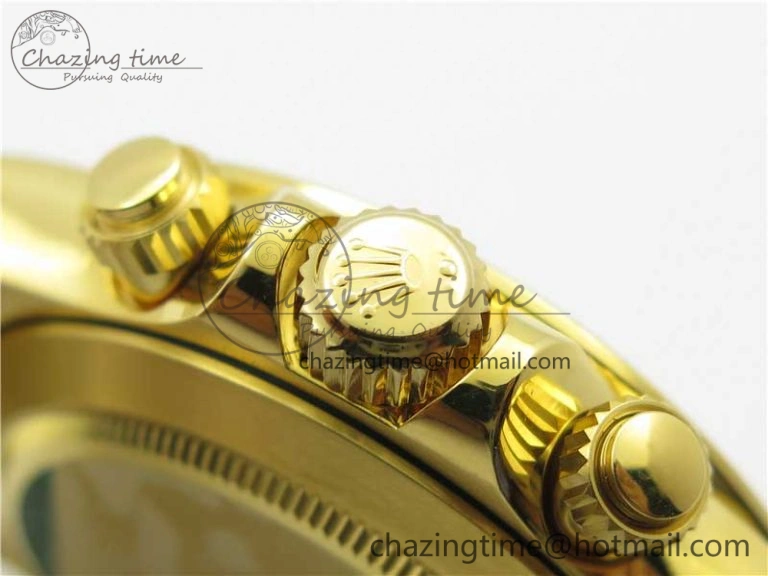 Daytona 116508 YG Noob 1:1 Best Edition 904L YG Case and Bracelet White Dial SA4130 V3