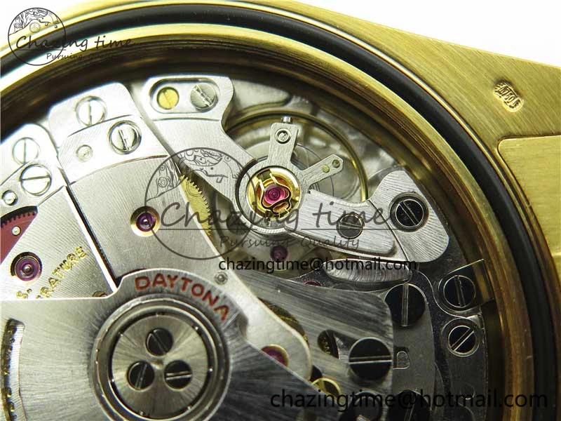 Daytona 116508 YG Noob 1:1 Best Edition 904L YG Case and Bracelet YG Crystal Dial SA4130
