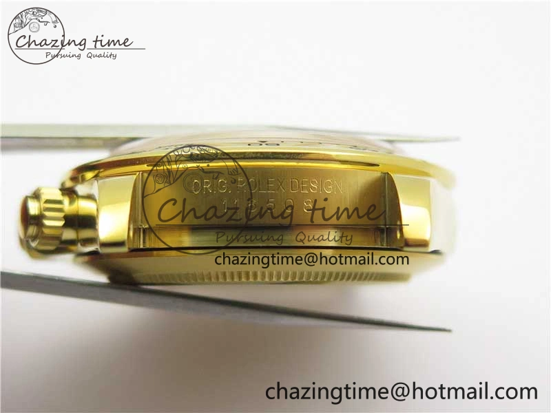 Daytona 116508 YG Noob 1:1 Best Edition 904L YG Case and Bracelet YG Crystal Dial SA4130
