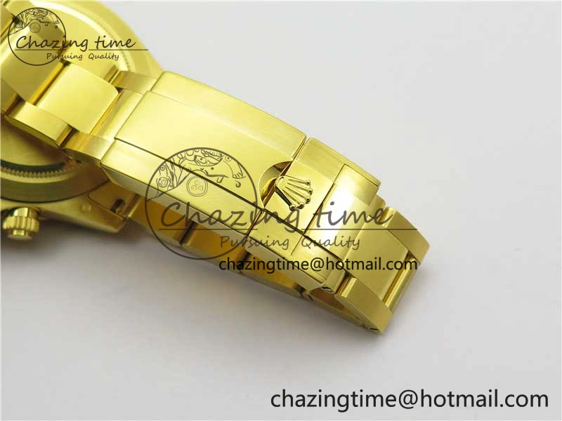 Daytona 116508 YG Noob 1:1 Best Edition 904L YG Case and Bracelet YG Crystal Dial SA4130