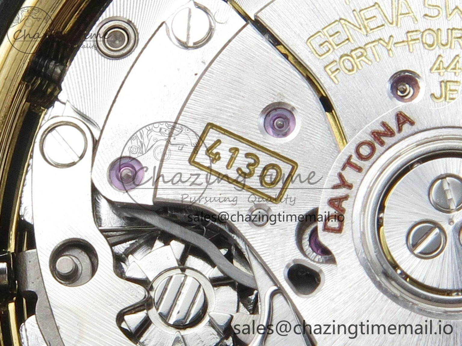Daytona 116508 ZF 1:1 Best Edition Green Dial on YG Bracelet SH4130 (Gain Weight)