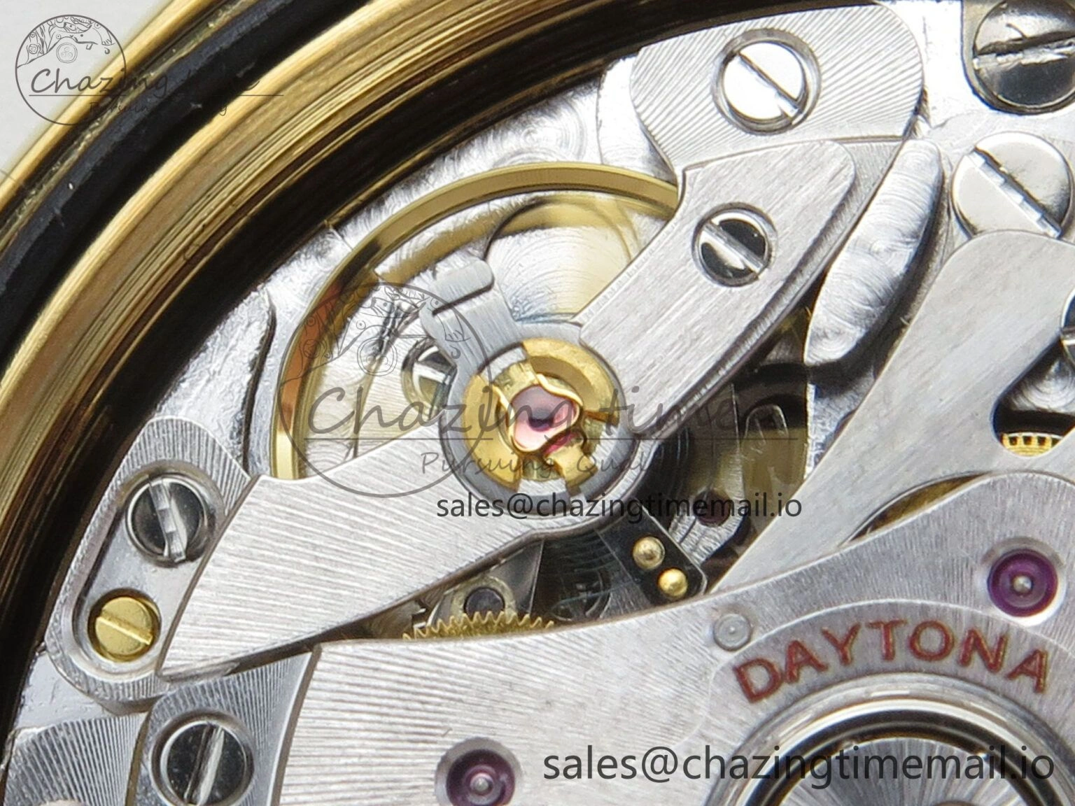 Daytona 116508 ZF 1:1 Best Edition Green Dial on YG Bracelet SH4130 (Gain Weight)