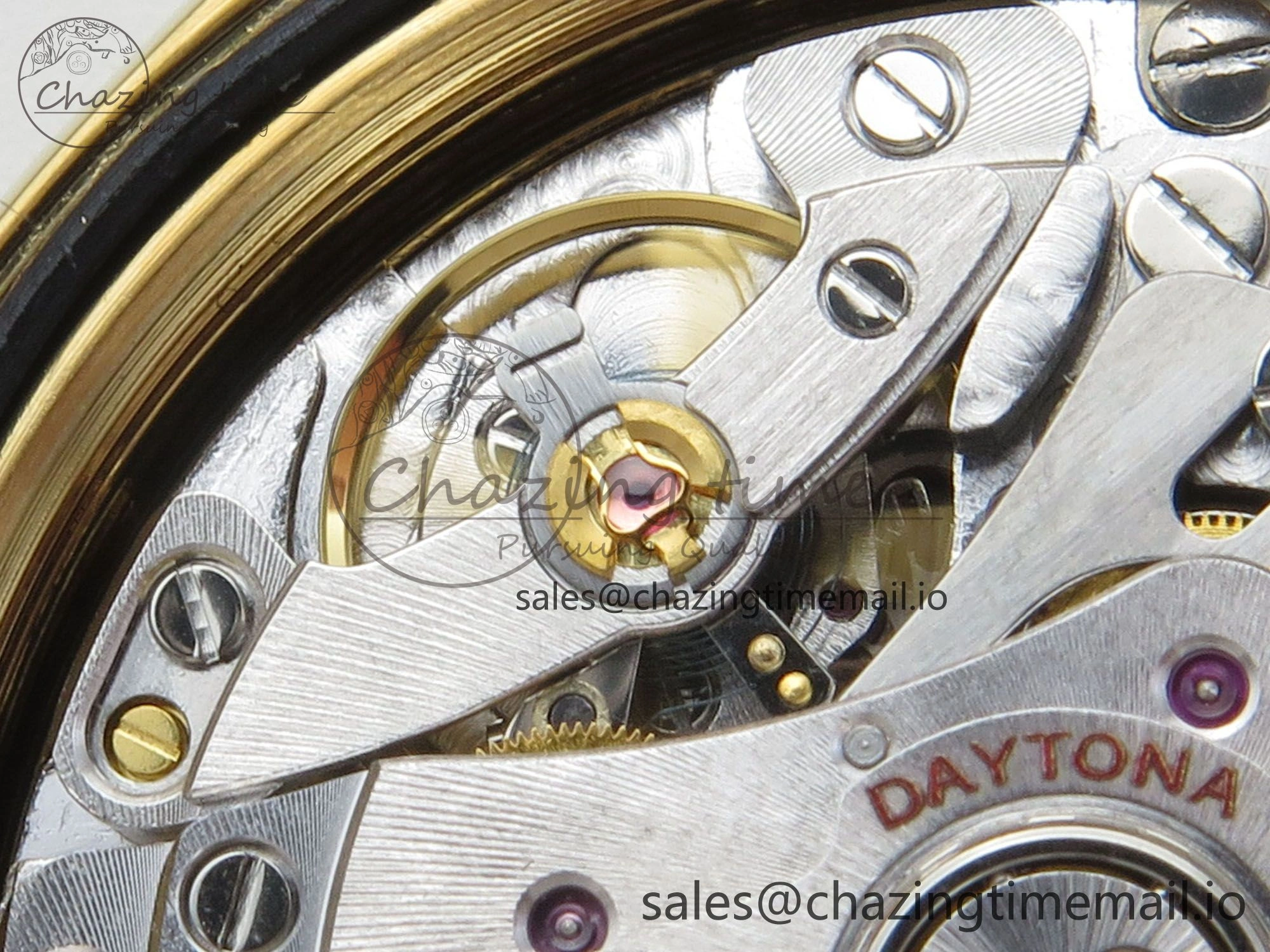 Daytona 116508 ZF 1:1 Best Edition Green Dial on YG Bracelet SH4130 (Gain Weight)