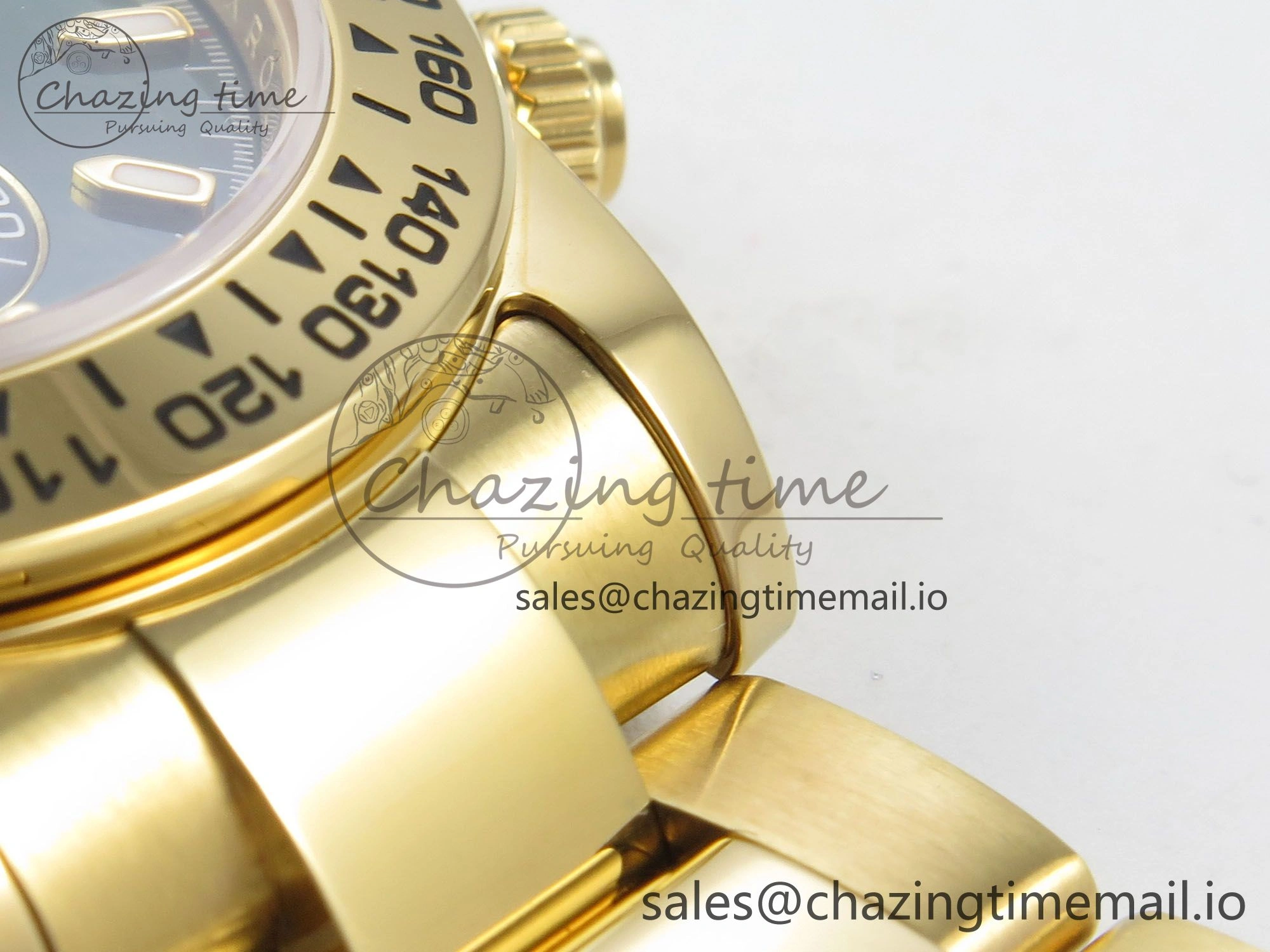 Daytona 116508 ZF 1:1 Best Edition Green Dial on YG Bracelet SH4130 (Gain Weight)