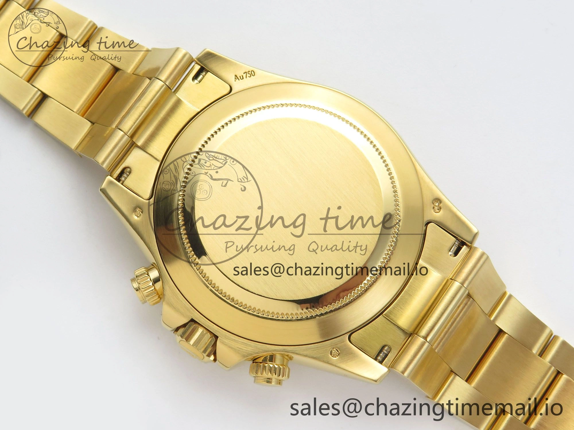 Daytona 116508 ZF 1:1 Best Edition Green Dial on YG Bracelet SH4130 (Gain Weight)