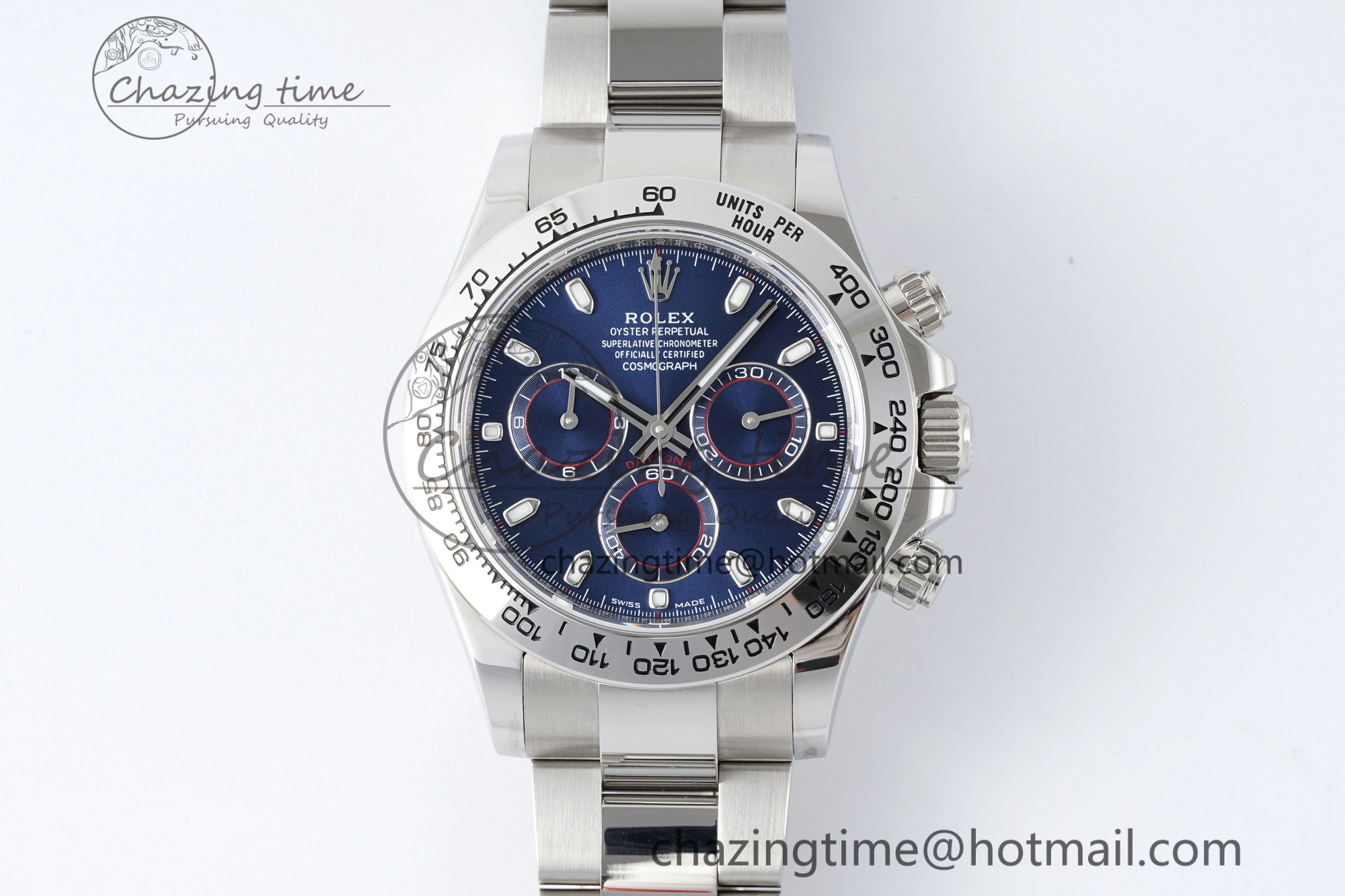 Daytona 116509 BTF 1:1 Best Edition 904L SS Case and Bracelet Blue Dial SA4130