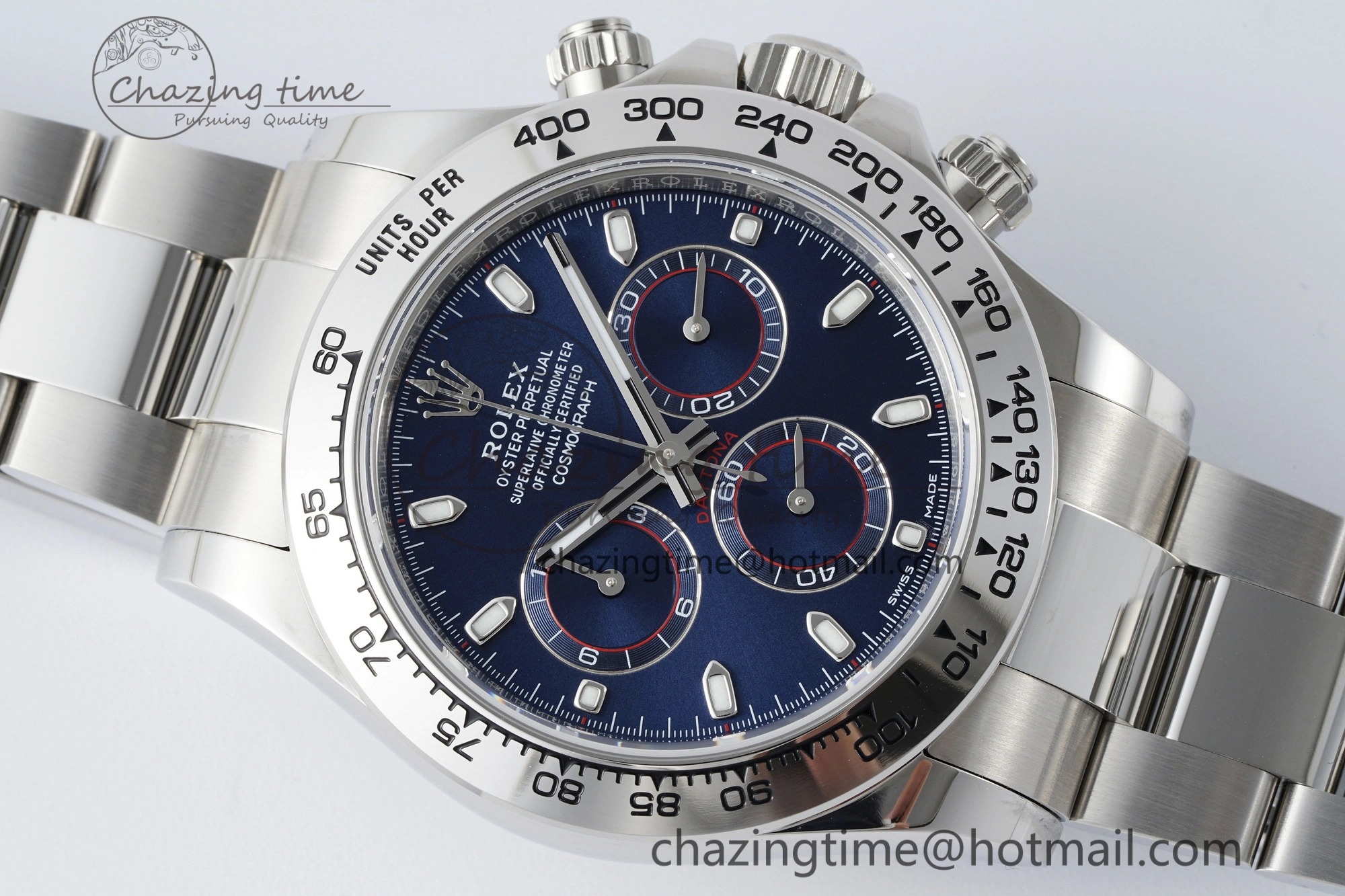 Daytona 116509 BTF 1:1 Best Edition 904L SS Case and Bracelet Blue Dial SA4130