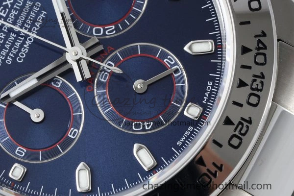 Daytona 116509 BTF 1:1 Best Edition 904L SS Case and Bracelet Blue Dial SA4130