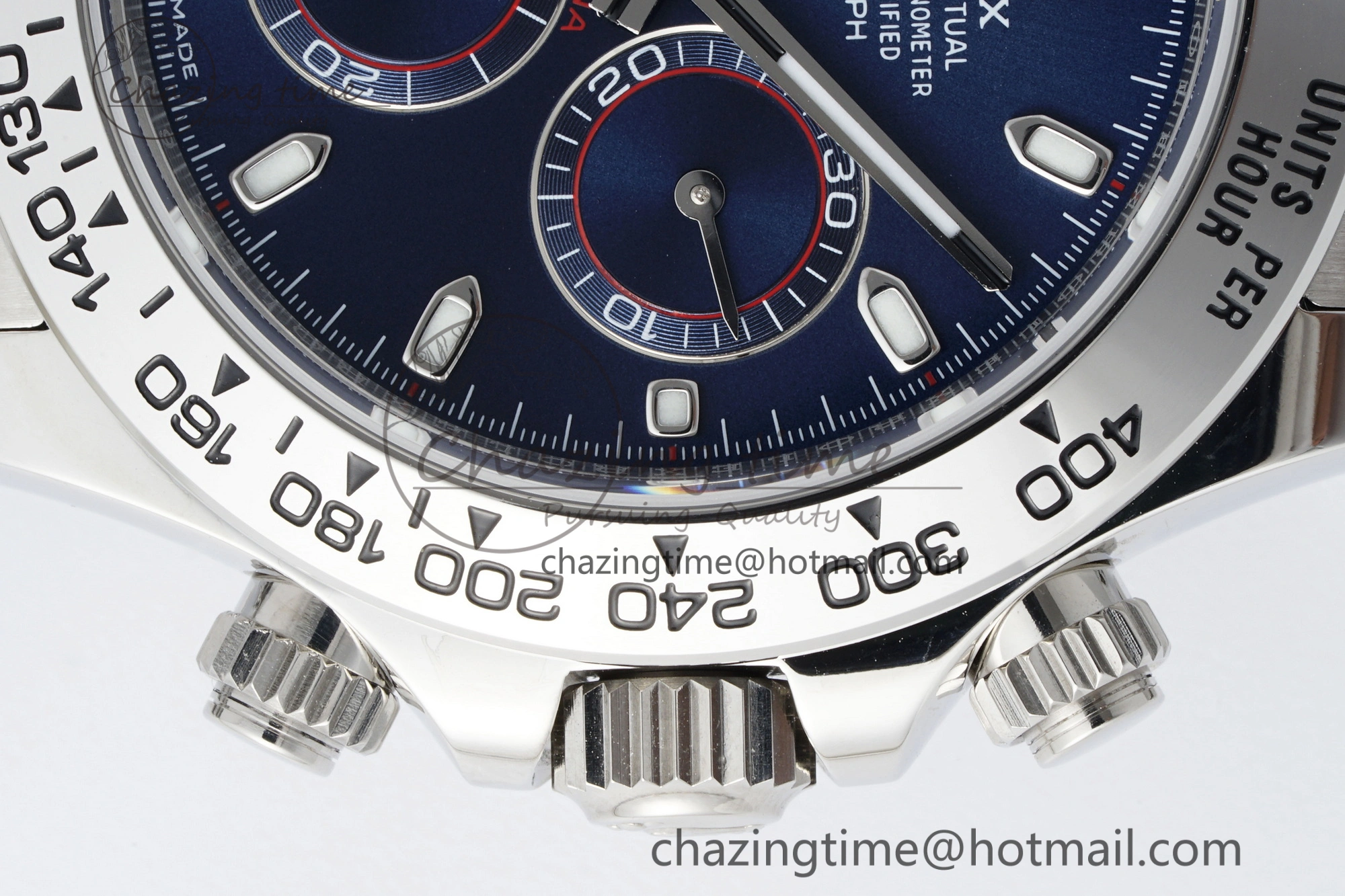 Daytona 116509 BTF 1:1 Best Edition 904L SS Case and Bracelet Blue Dial SA4130